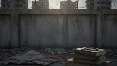 صورة إعدام الأسرى.. بين القانون الدولي والممارسات الميدانية