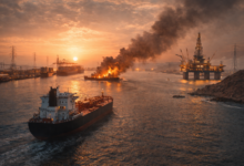 صورة الاقتصاد العالمي في مرمى نيران الممرات المائية !